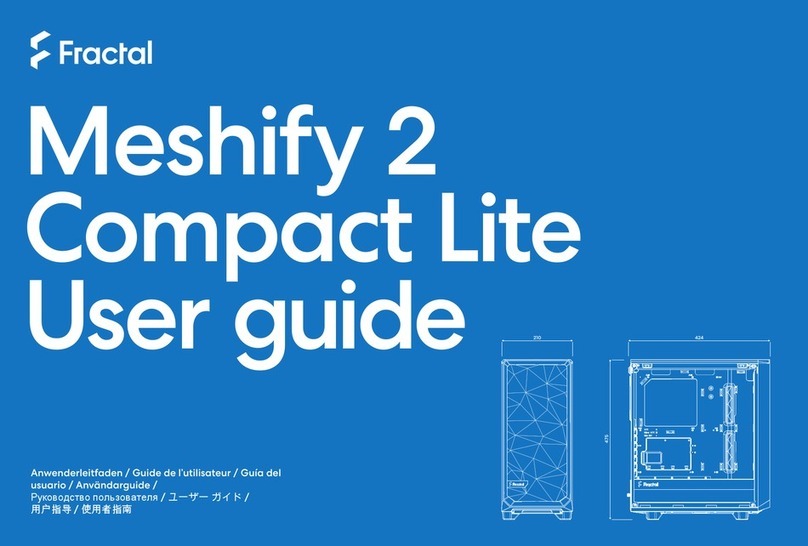 Fractal Meshify 2 Compact Lite User manual