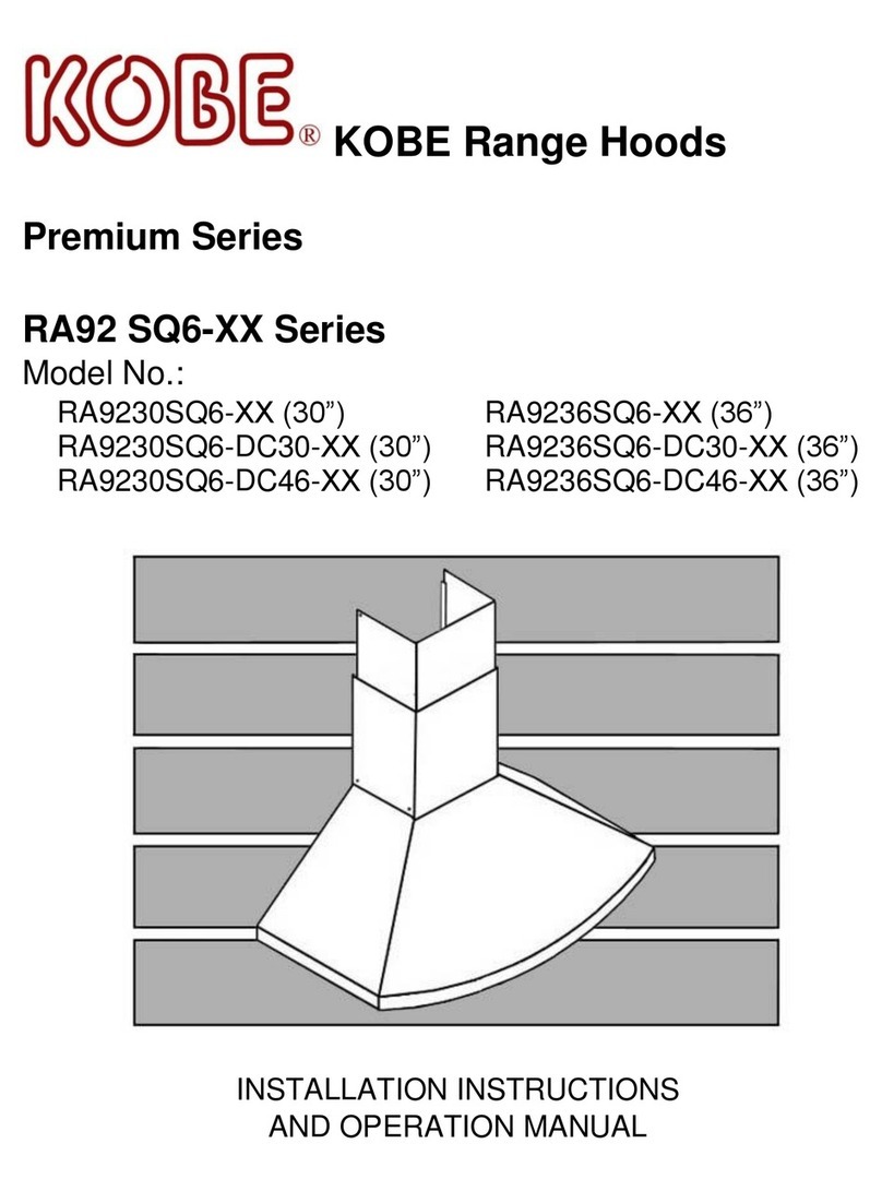 KOBE RA92 Series Troubleshooting guide