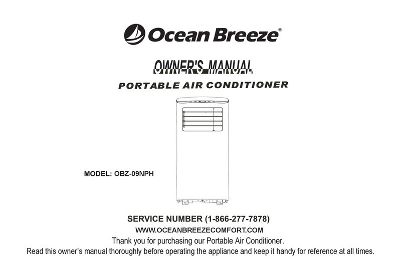 Ocean Breeze OBZ-09NPH User manual