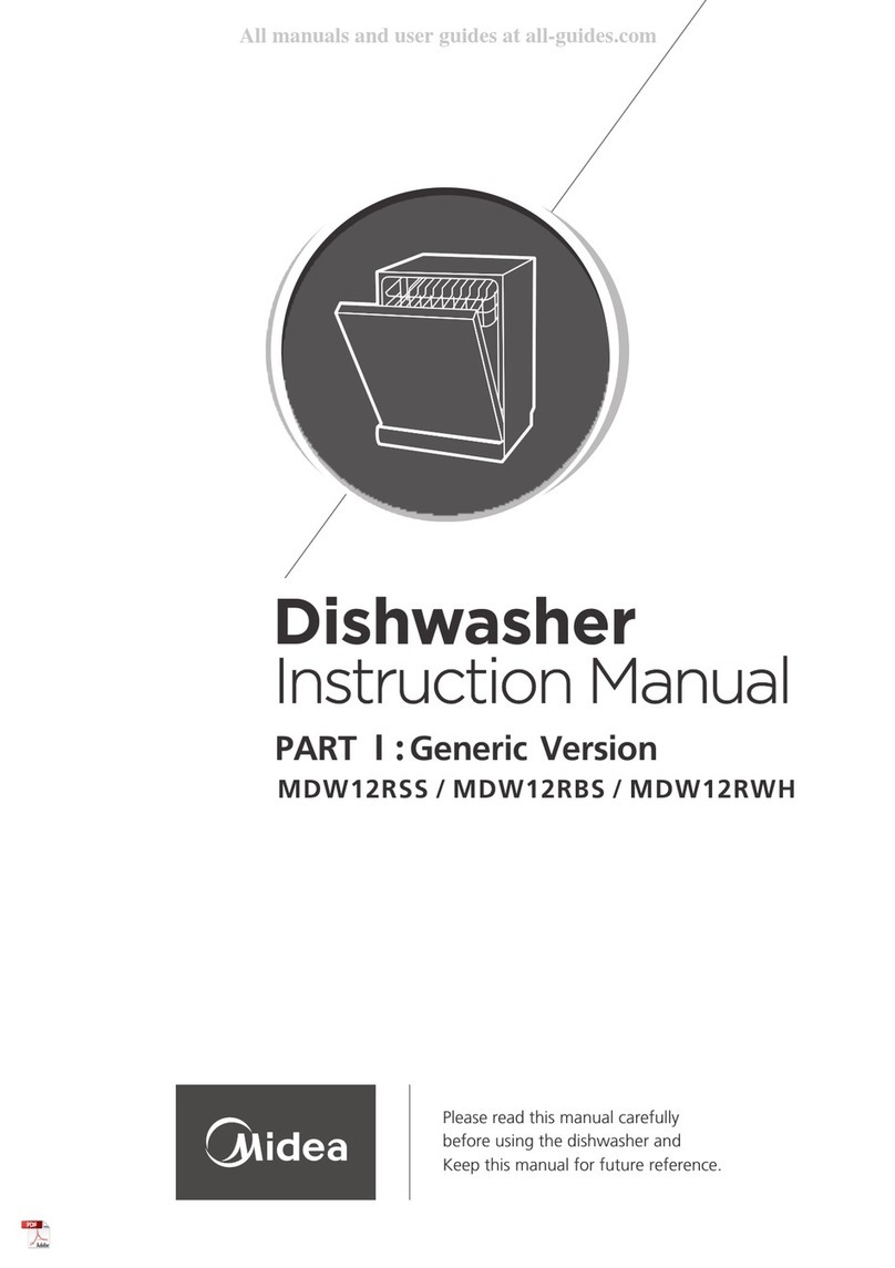 Midea MDW12RBS User manual