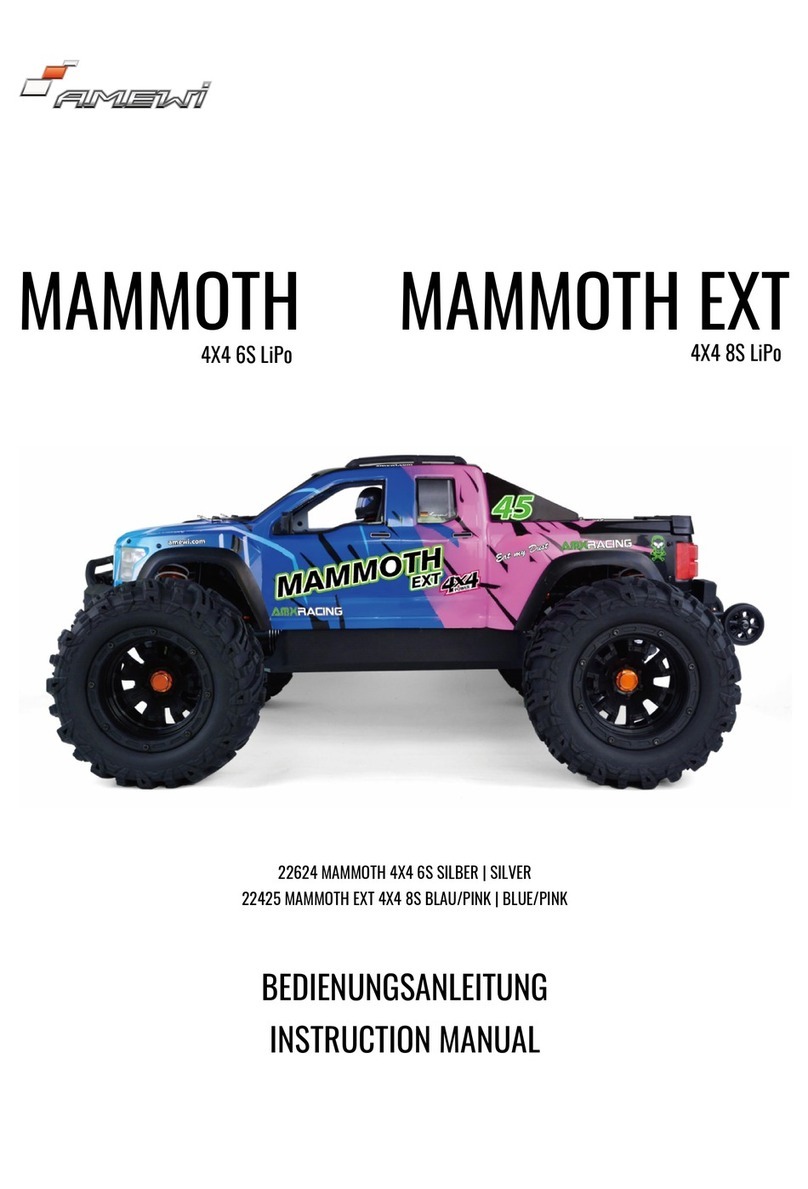 Amewi MAMMOTH 4X4 6S LiPo instruction manual