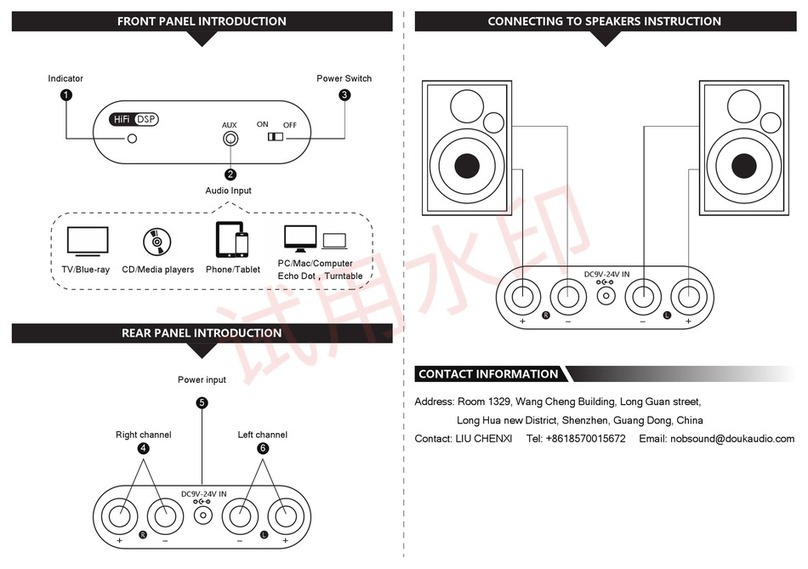 Nobsound Douk Audio NS-10G user manual