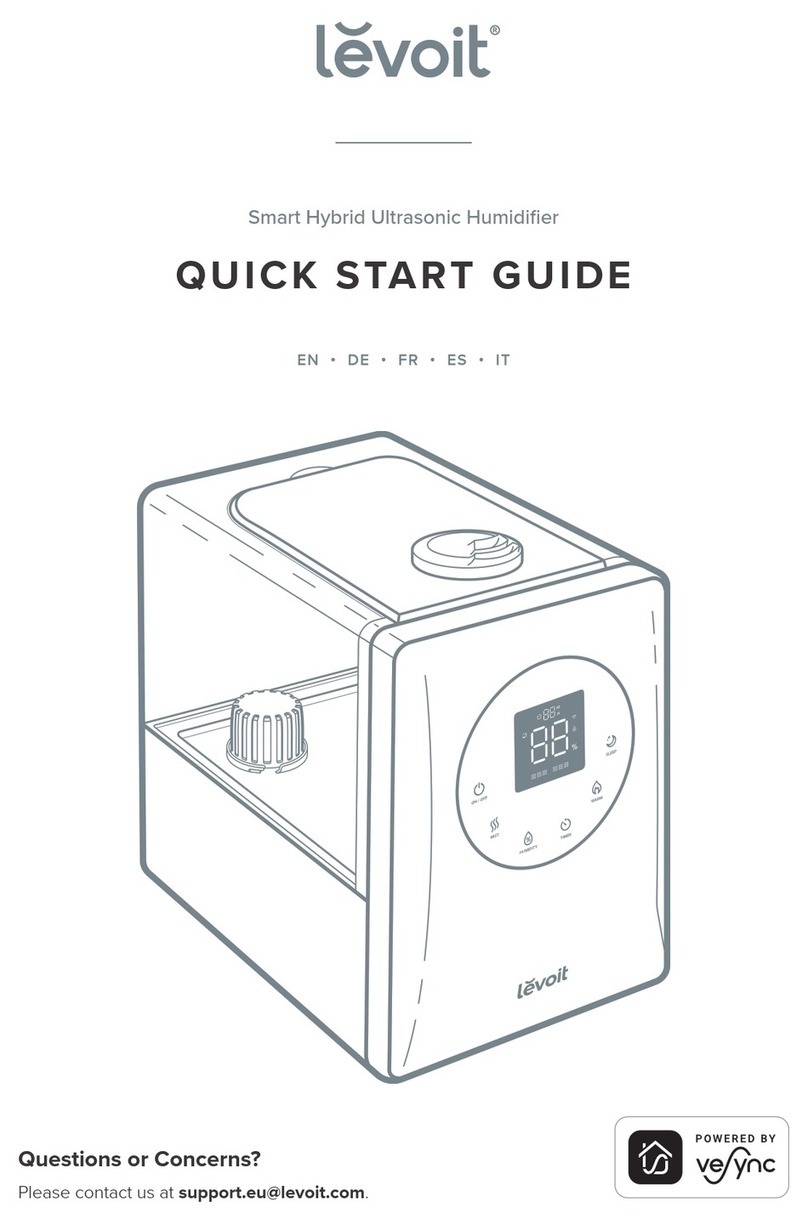 Levoit LV600S Series User manual Levoit LV600S Series User manual