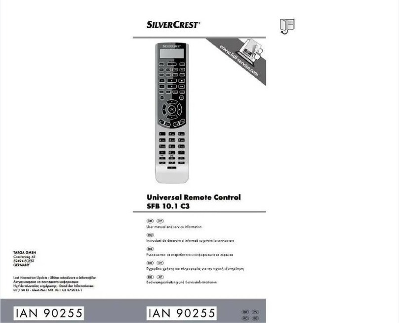 Silvercrest SFB 10.1 C3 Instruction sheet Silvercrest SFB 10.1 C3 Instruction sheet