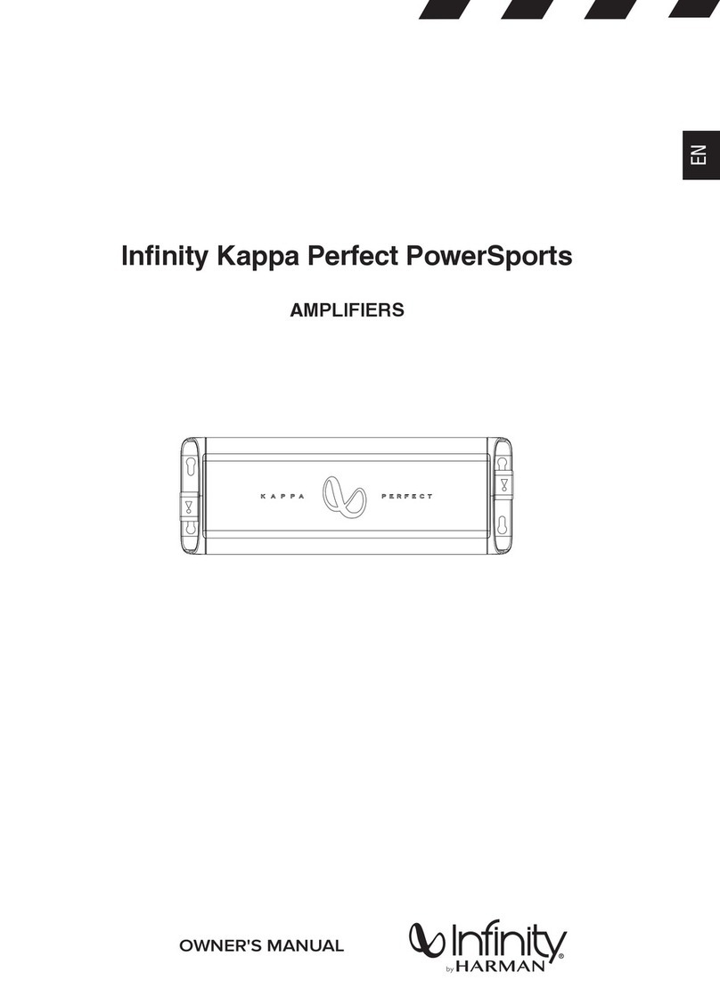 Harman Infinity Kappa Perfect PowerSports owner's manual