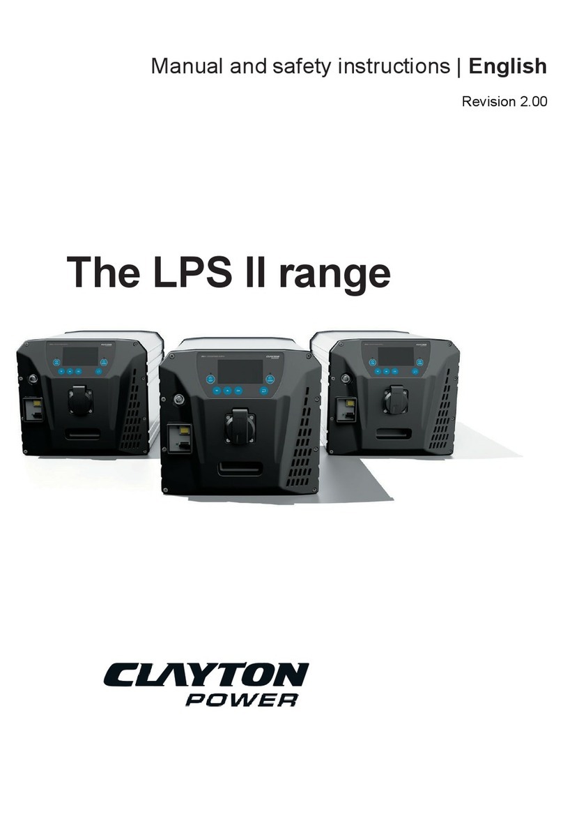 Clayton Power LPS II Series Manual and safety instructions