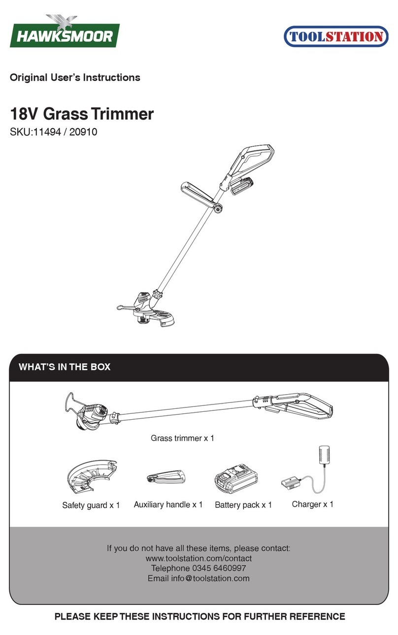 TOOLSTATION HAWKSMOOR CGT18LW.1 User manual