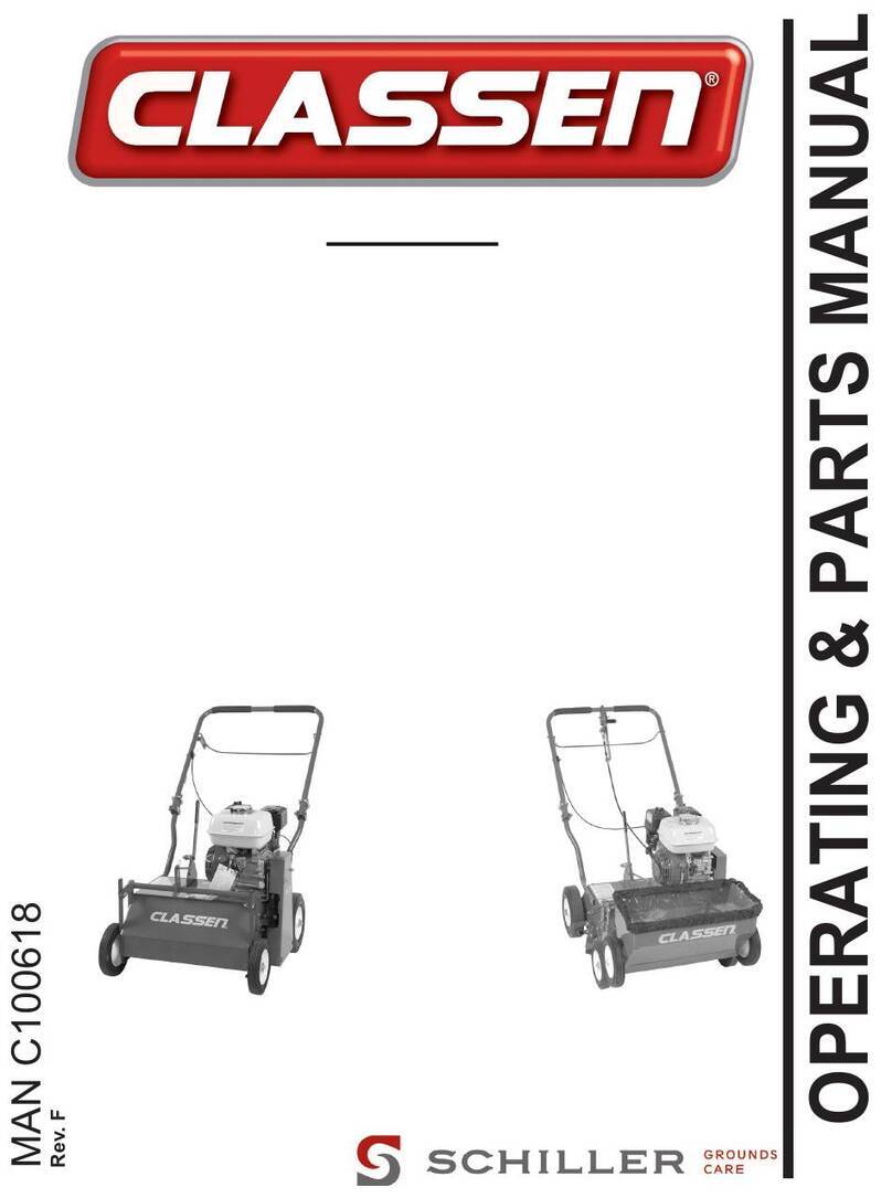 Schiller CLASSEN TR-20H Operating & parts manual