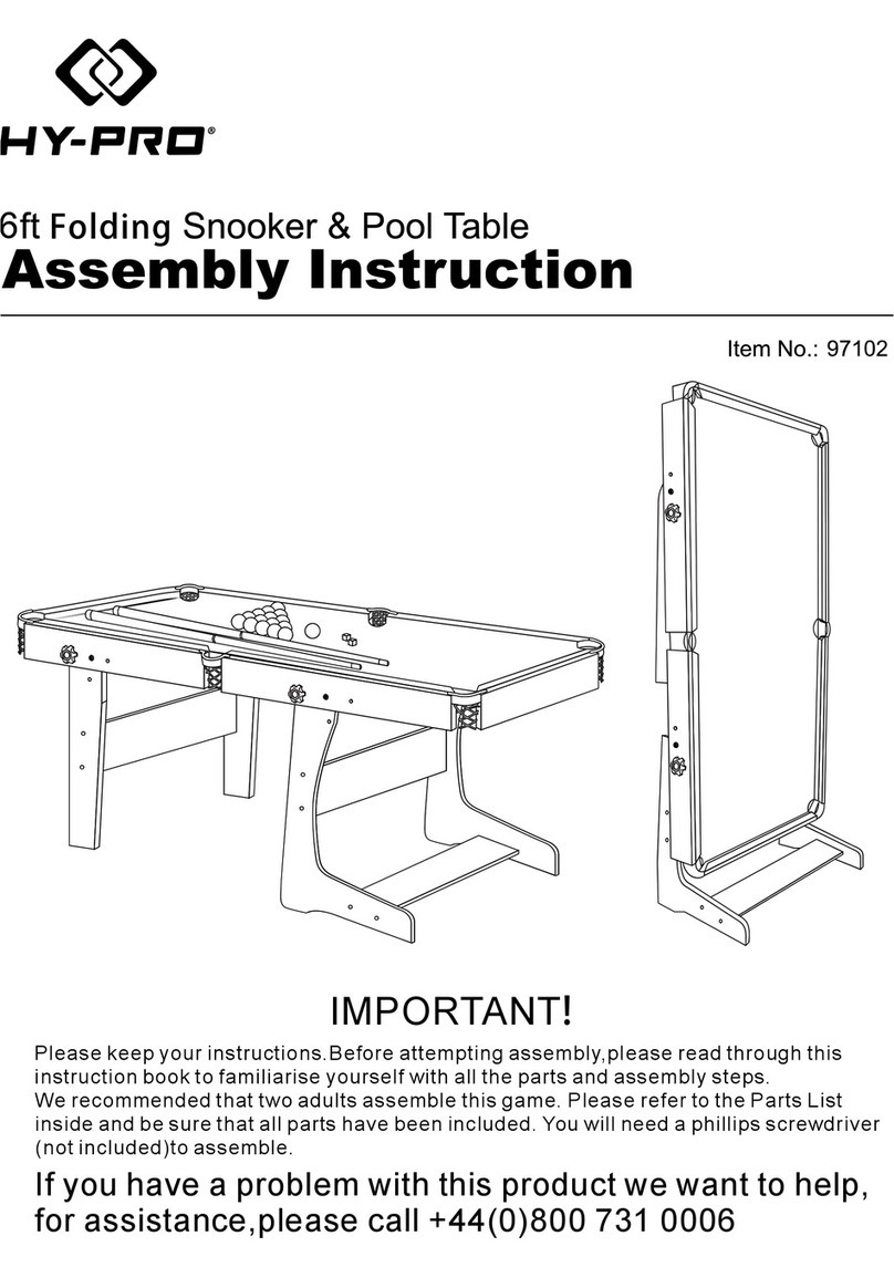 Hypro 97102 Assembly instruction
