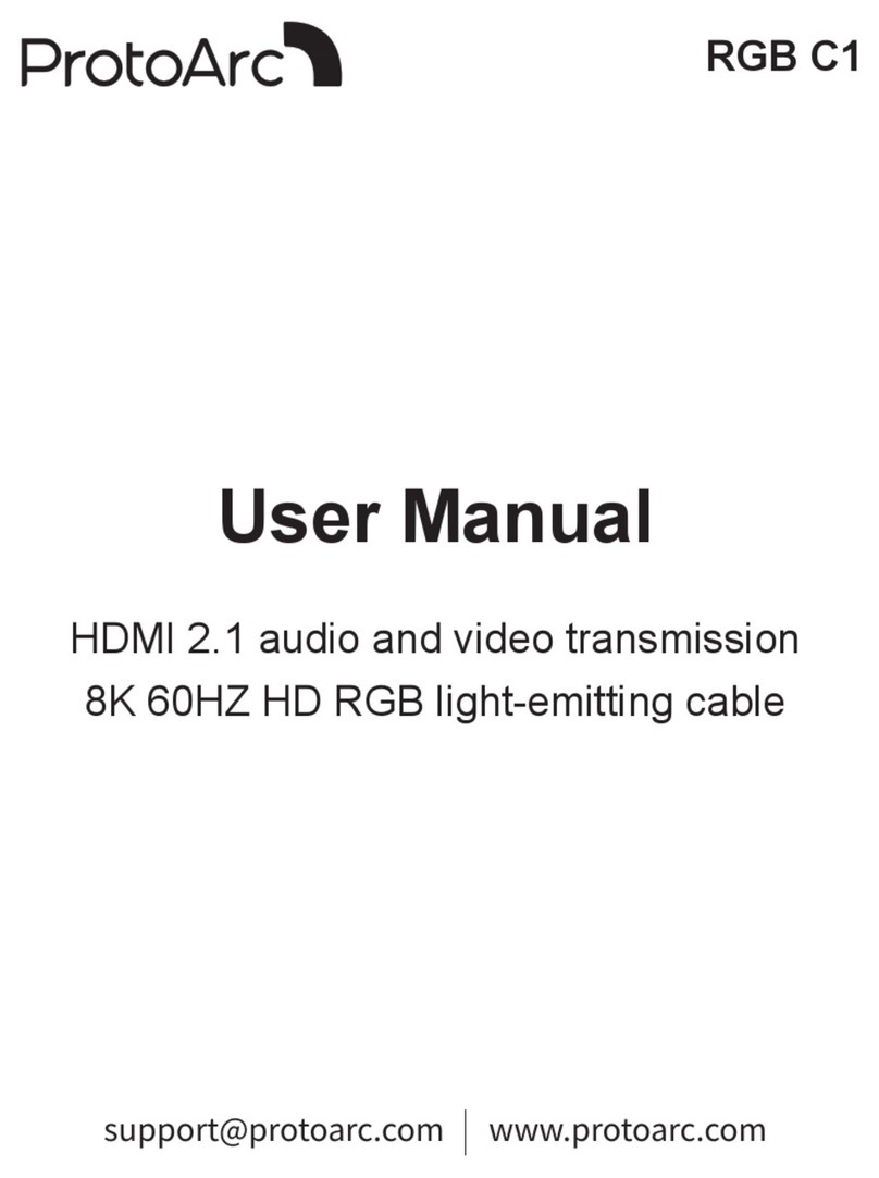 ProtoArc RGB C1 user manual