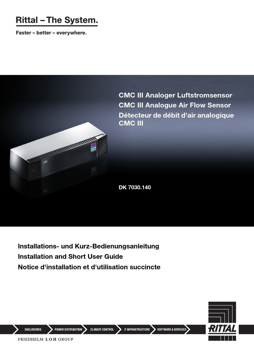 Rittal DK 7030.140 Installation and Short User Guide