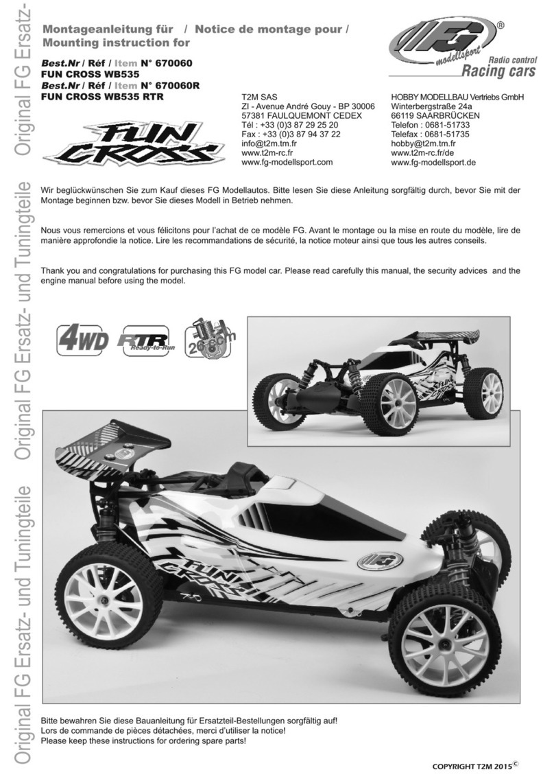 T2M FUN CROSS WB535 Mounting instruction