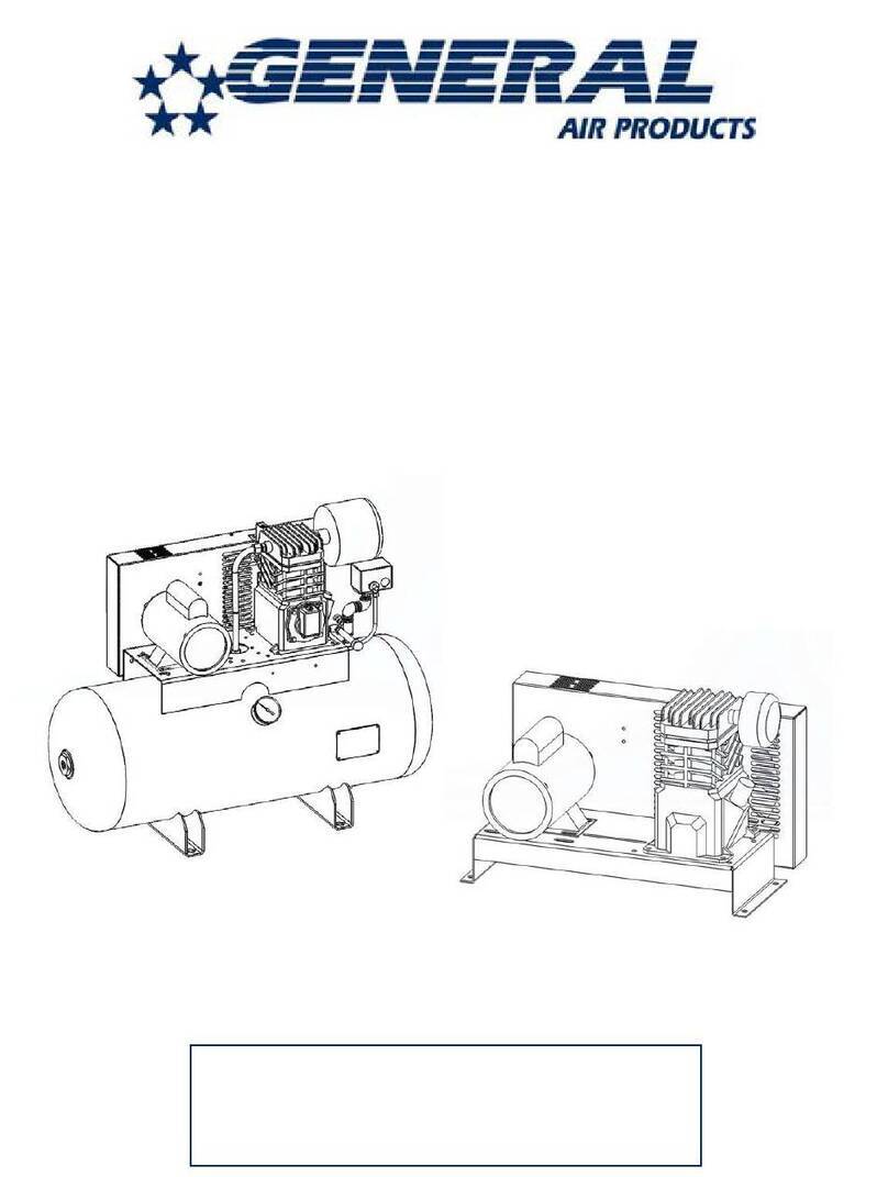 General Air Products LT Series Installation, operation and maintenance manual