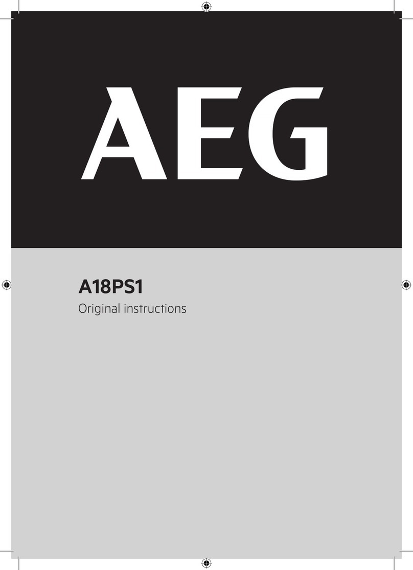 AEG A18PS1 User manual
