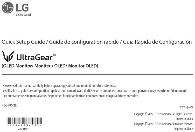 LG UltraGear 45GR95QEB User manual