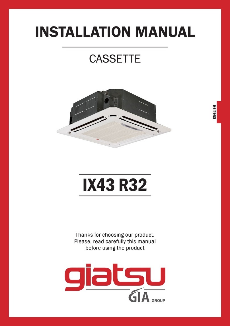 Giatsu IX43 R32 User manual