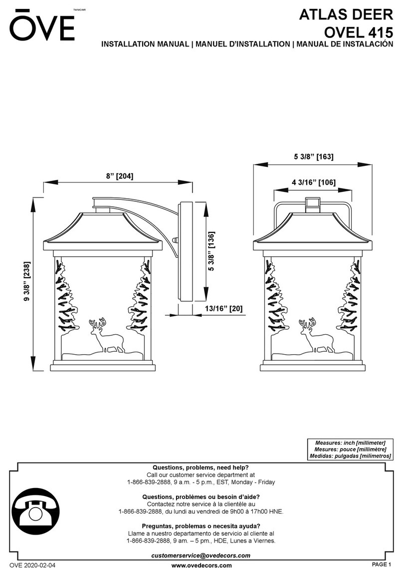 OVE ATLAS DEER installation manual
