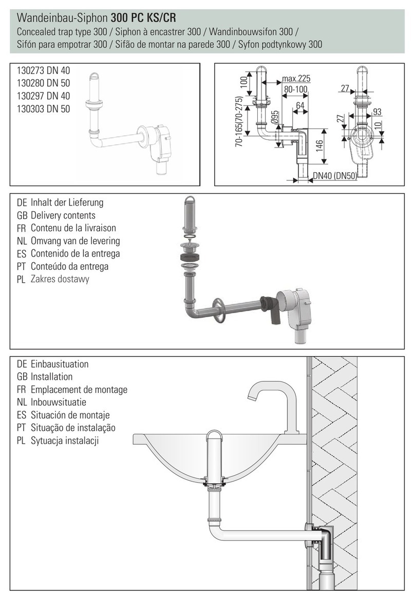 Dallmer 300 PC KS Installation