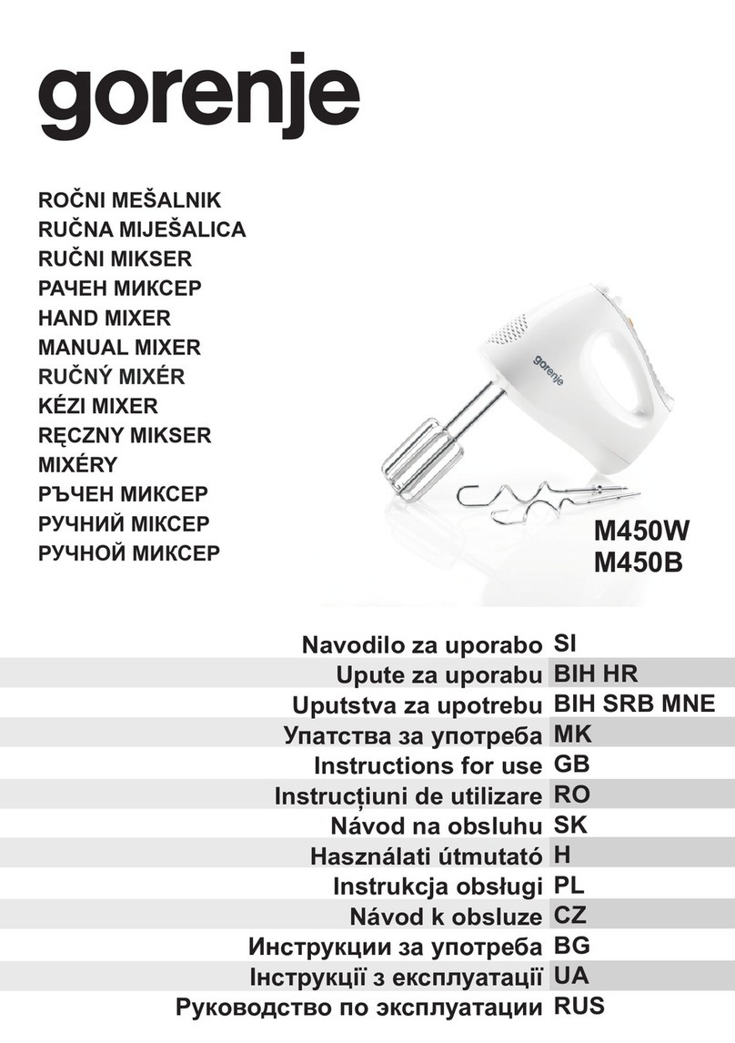 Gorenje M450W Instructions for use
