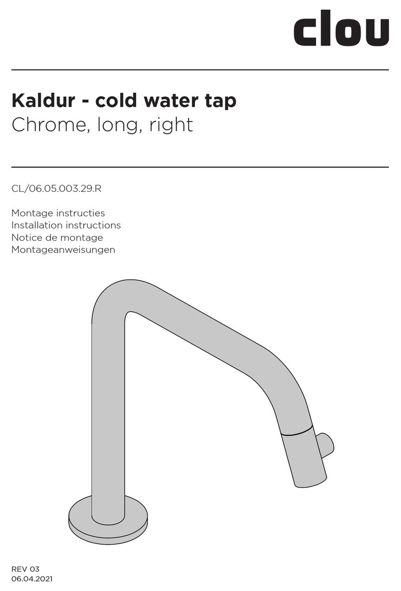 Clou Kaldur CL/06.05.003.29.R User manual