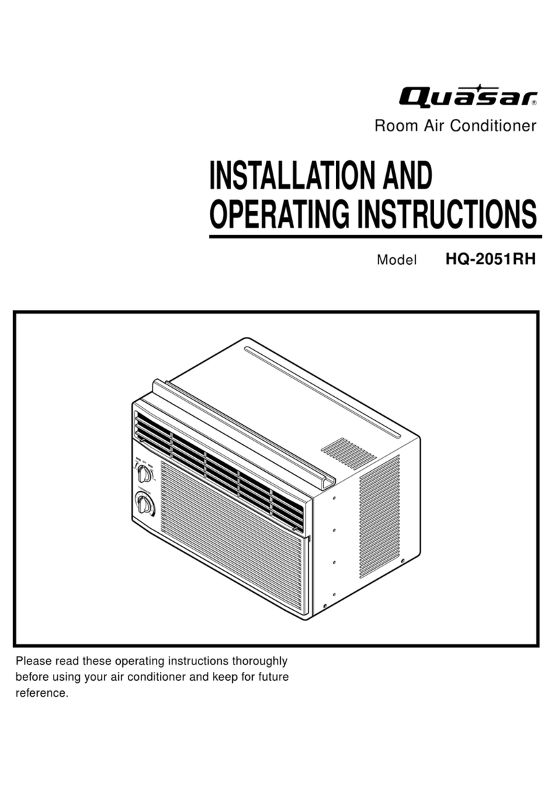 Quasar HQ-2051RH User manual