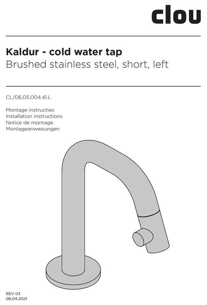 Clou Kaldur CL/06.05.004.41.L User manual