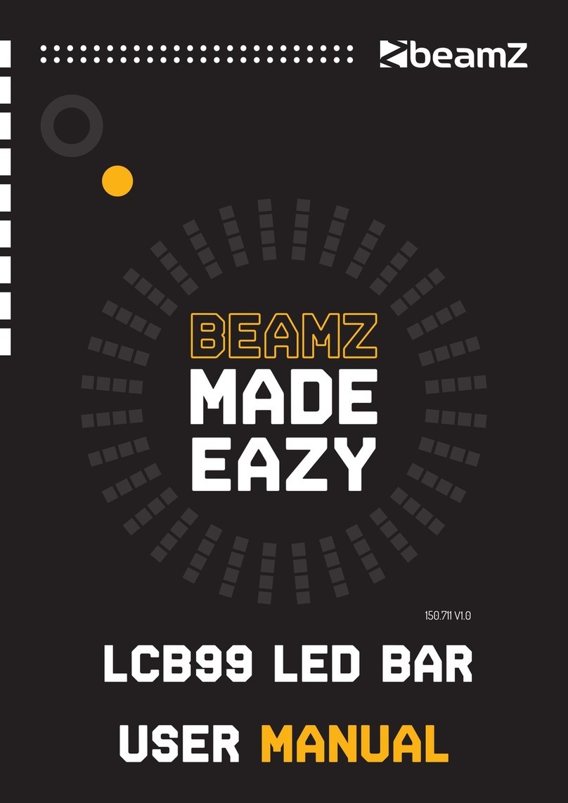 Beamz LCB99 user manual