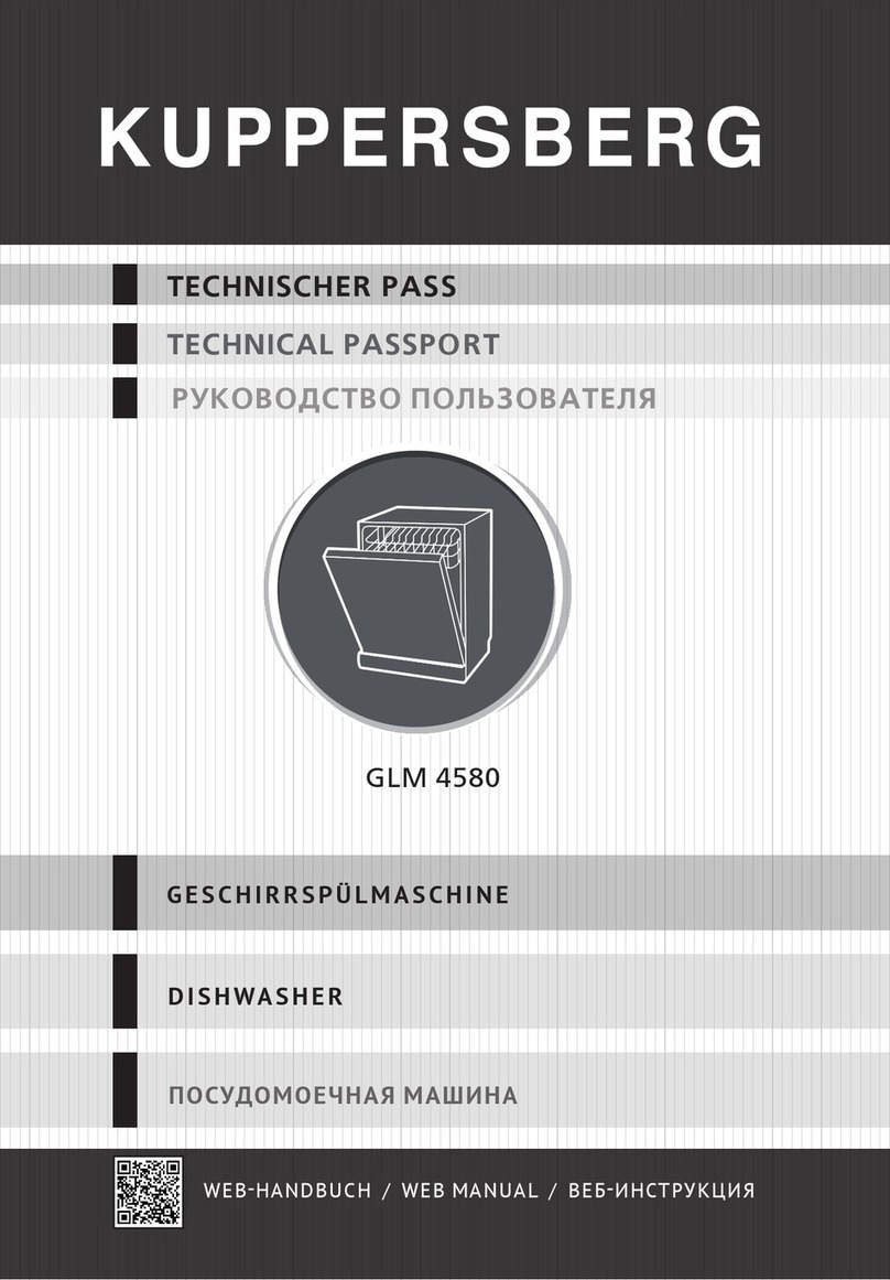 Kuppersberg GLM 4580 Installation and maintenance instructions