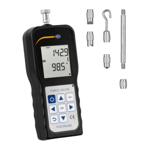 PCE Instruments PCE-FM 50N user manual