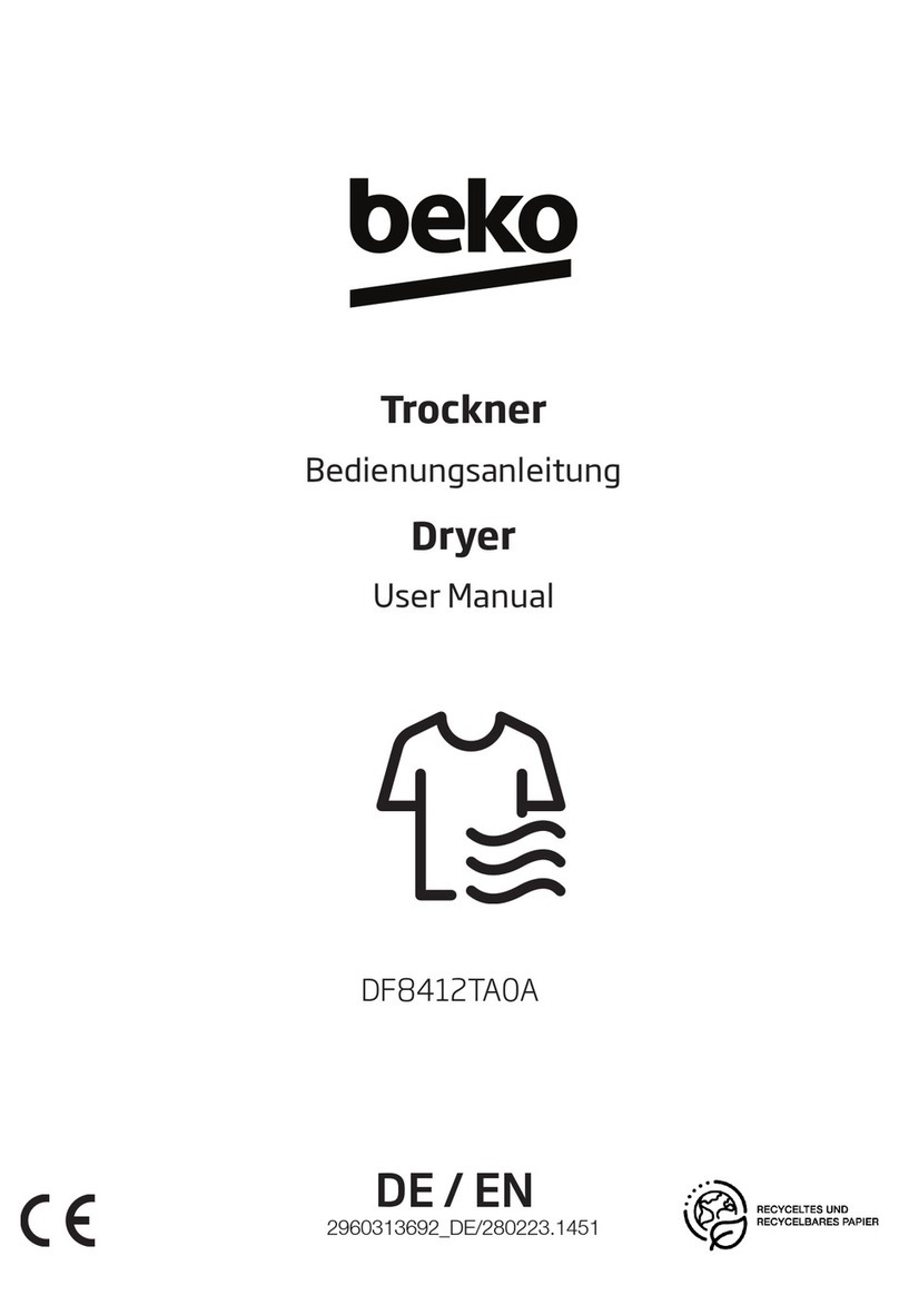 Beko DF8412TA0A user manual
