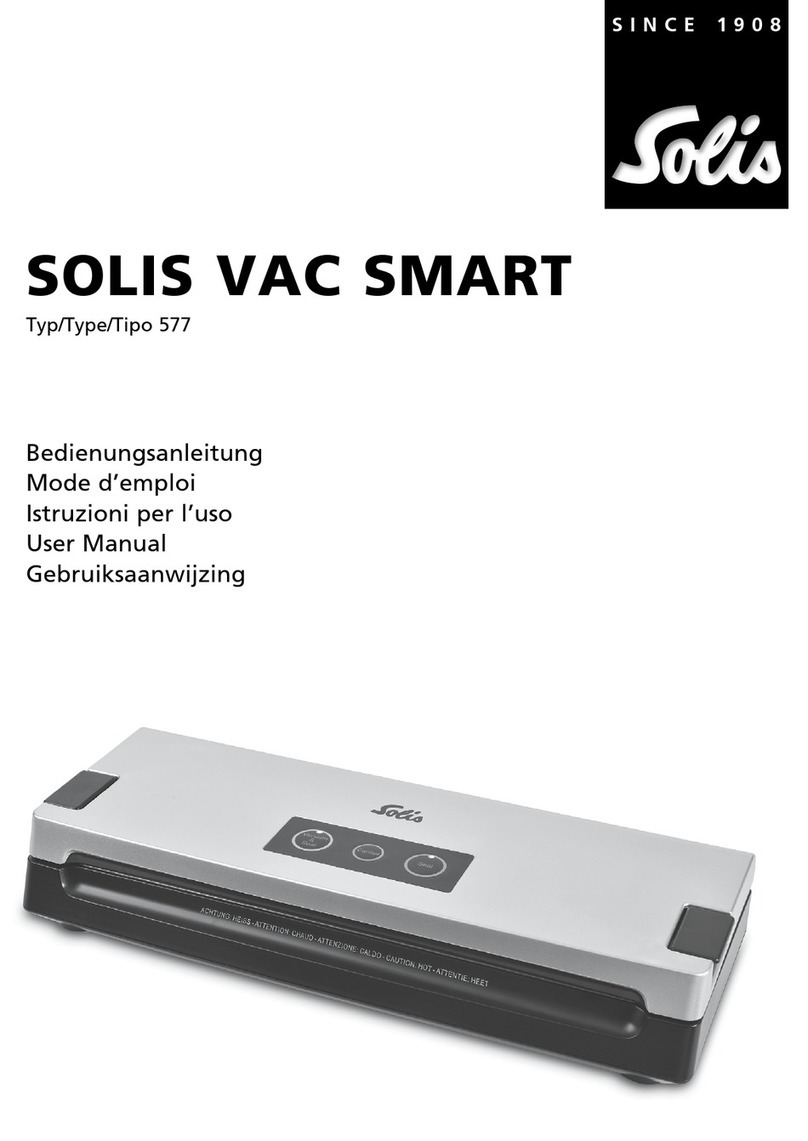 SOLIS VAC SMART User manual