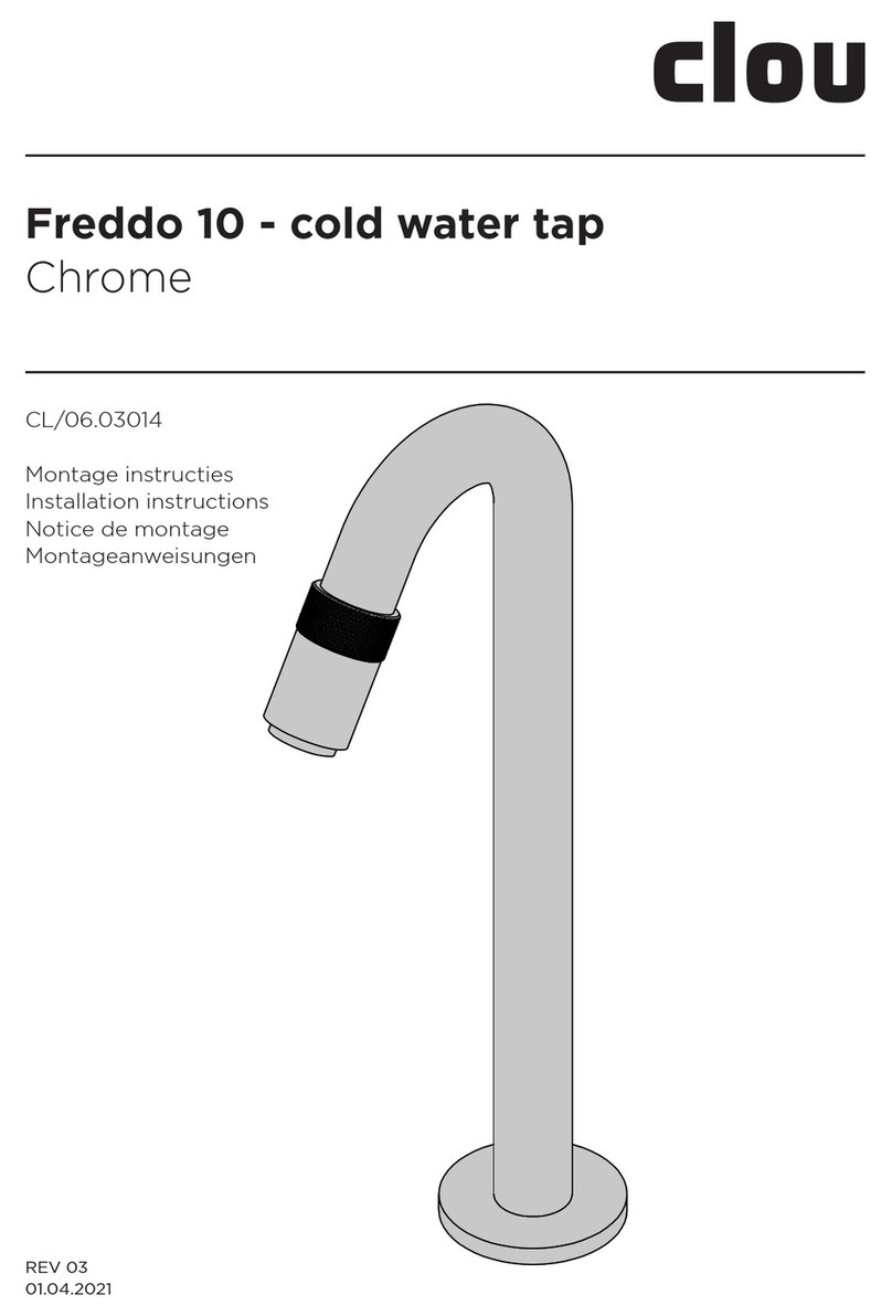Clou Freddo 10 CL/06.03014 User manual