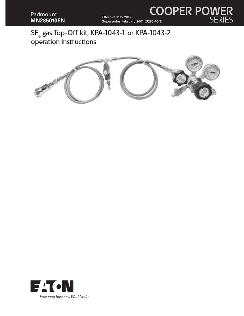 Eaton COOPER POWER SERIES User manual