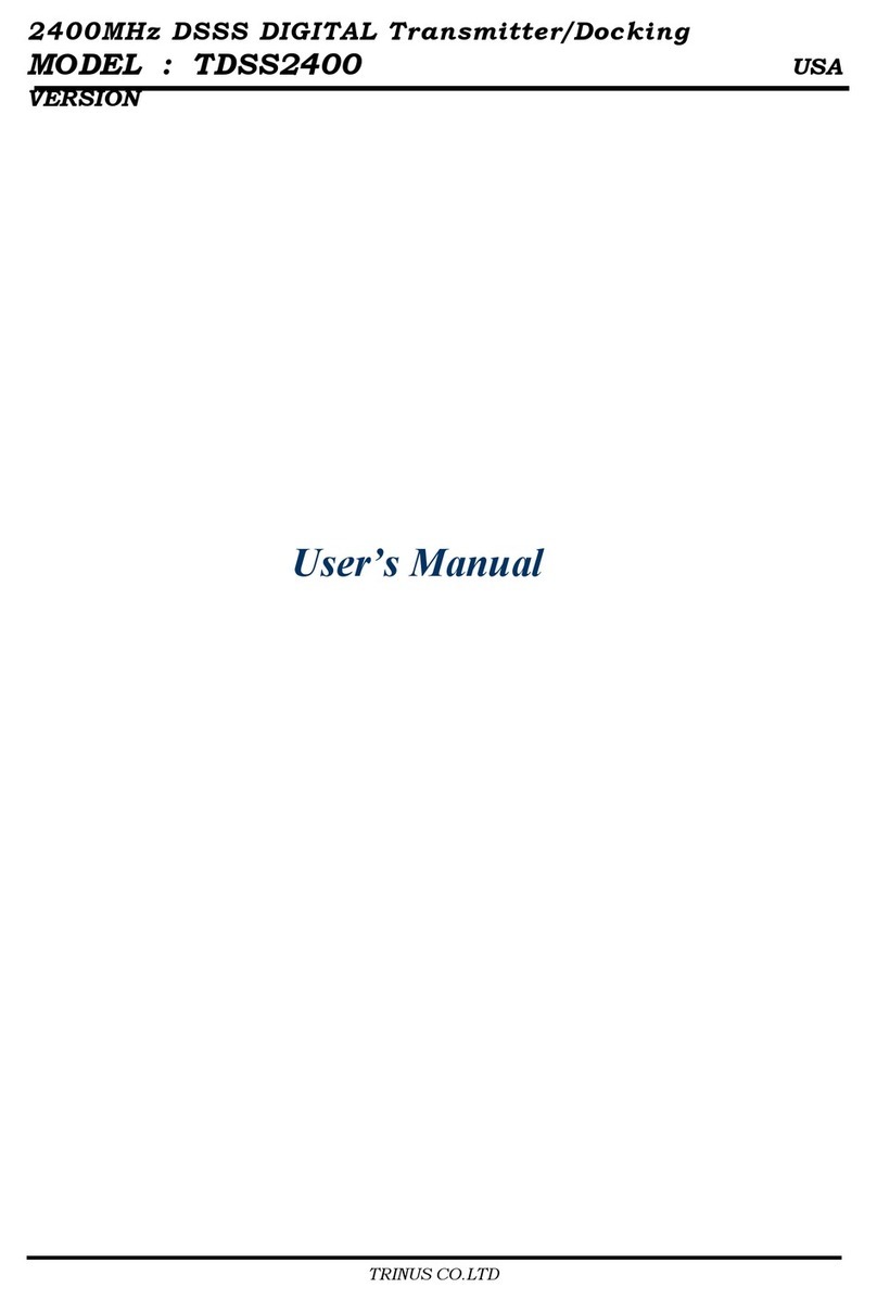 TRINUS TDSS-2400 user manual