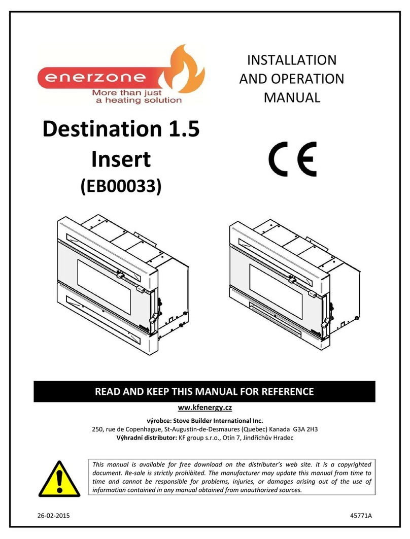 Enerzone Destination 1.5 Insert User manual