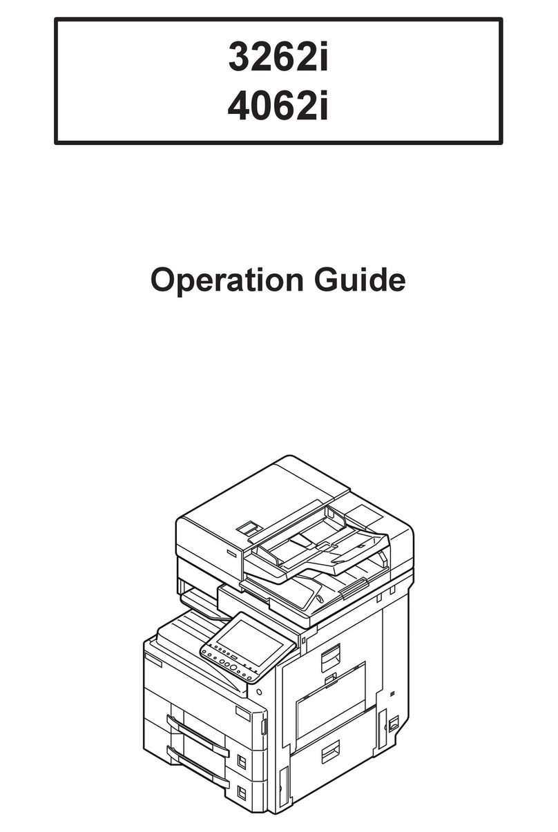 Triumph Adler 3262i User manual
