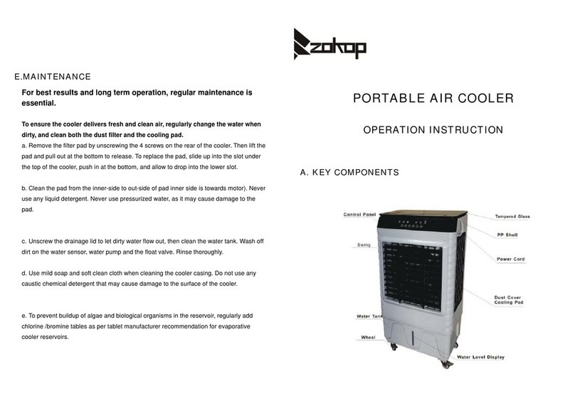 Zokop ESC-45P-4R Technical manual
