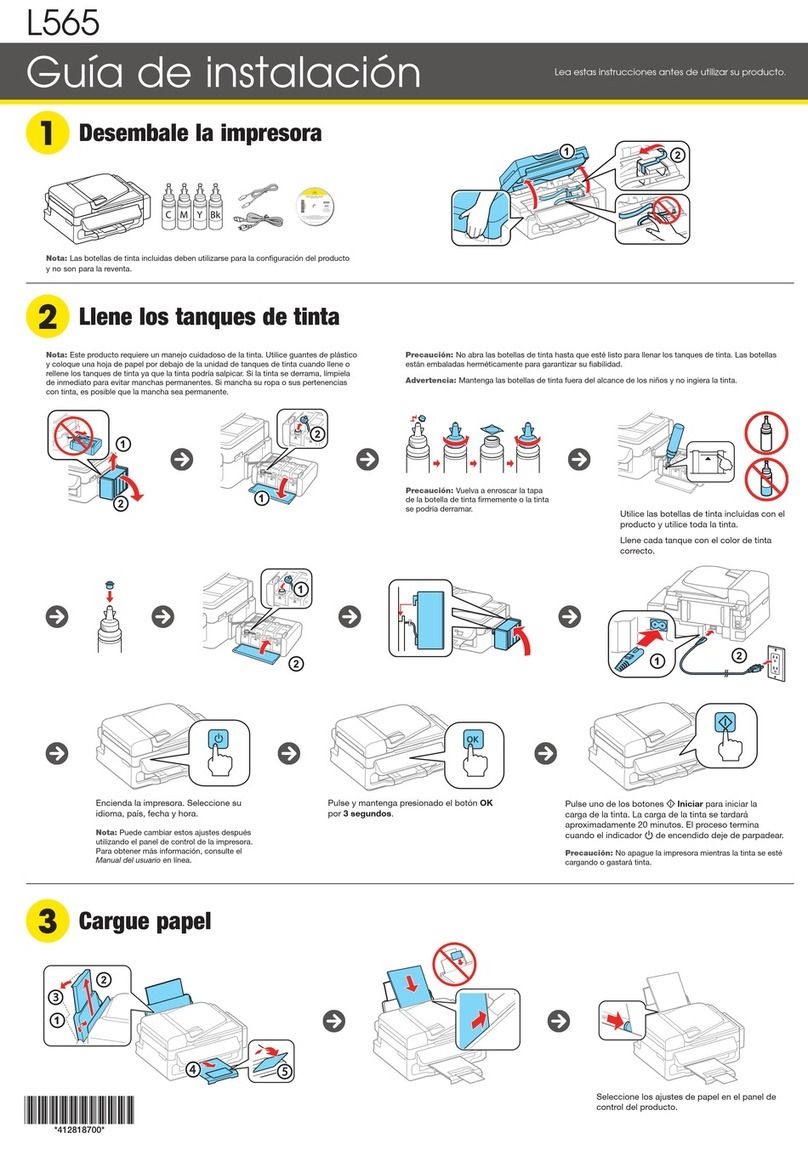 Epson L565 Instruction Manual