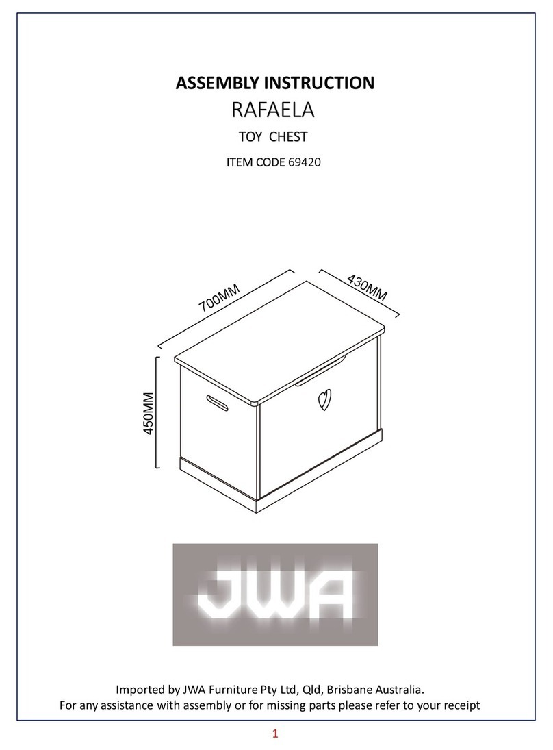 JWA RAFAELA 69420 Assembly instruction JWA RAFAELA 69420 Assembly instruction