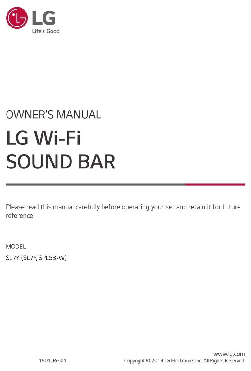 LG SL7Y User manual