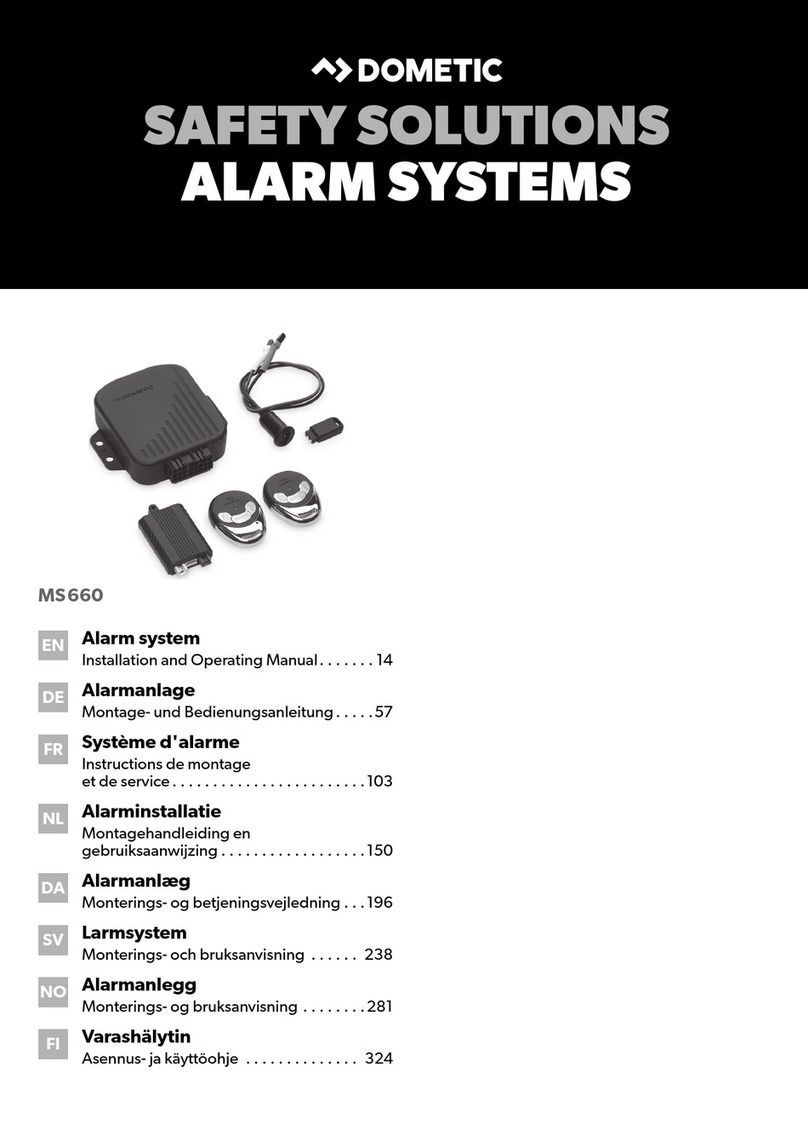 Dometic MagicSafe MS 660 Installation and operating manual