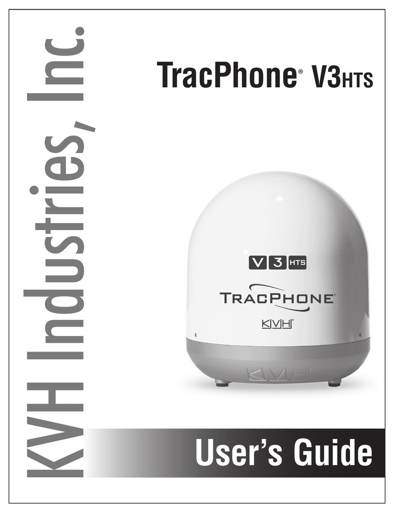KVH Industries TracPhone V3 HTS LNB user guide