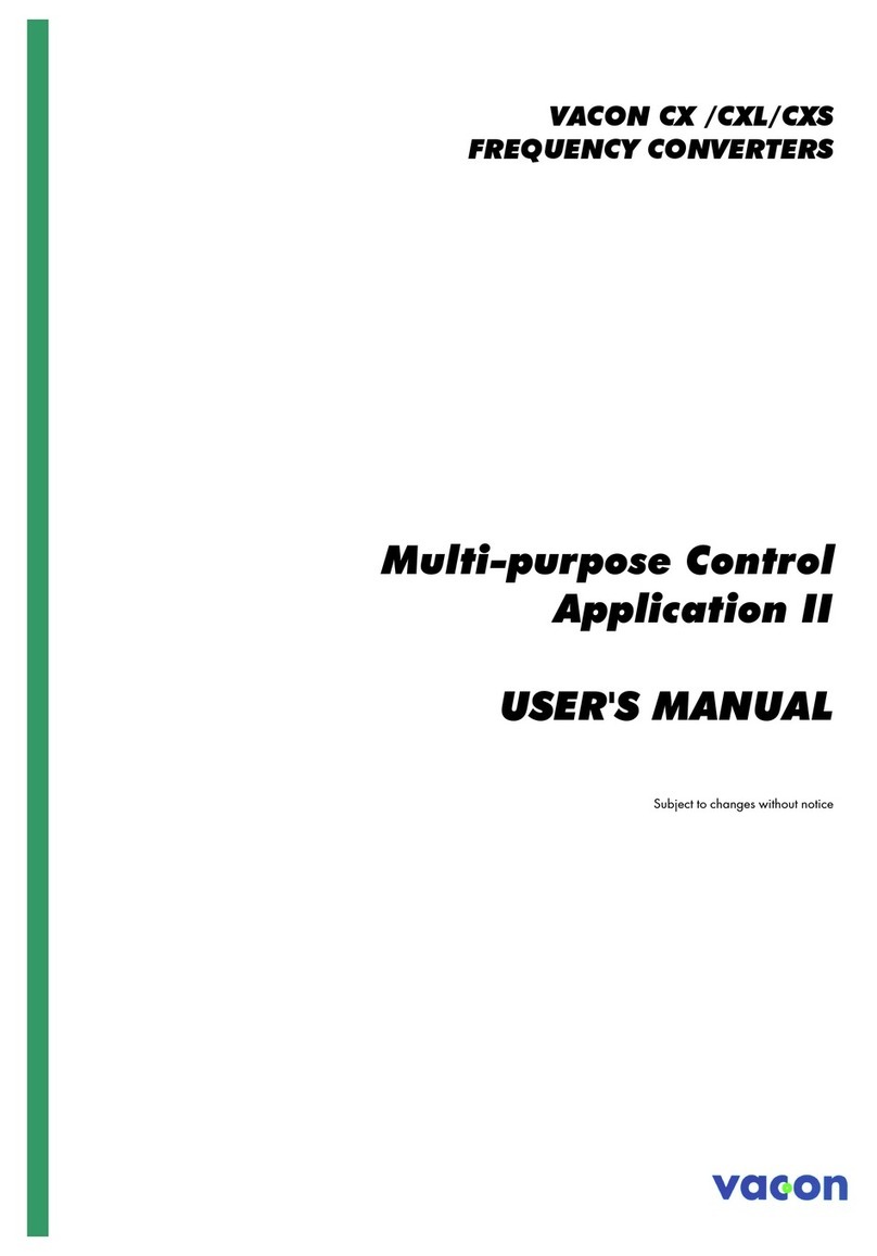 Vacon CX user manual