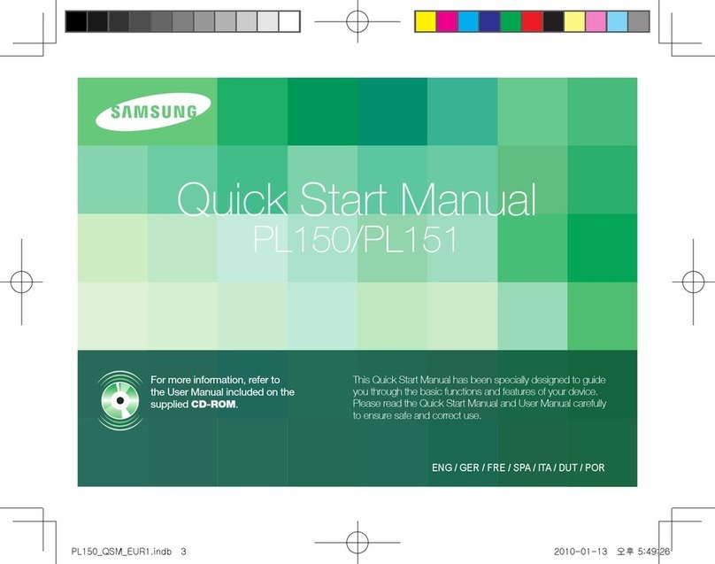 Samsung PL151 Instruction manual