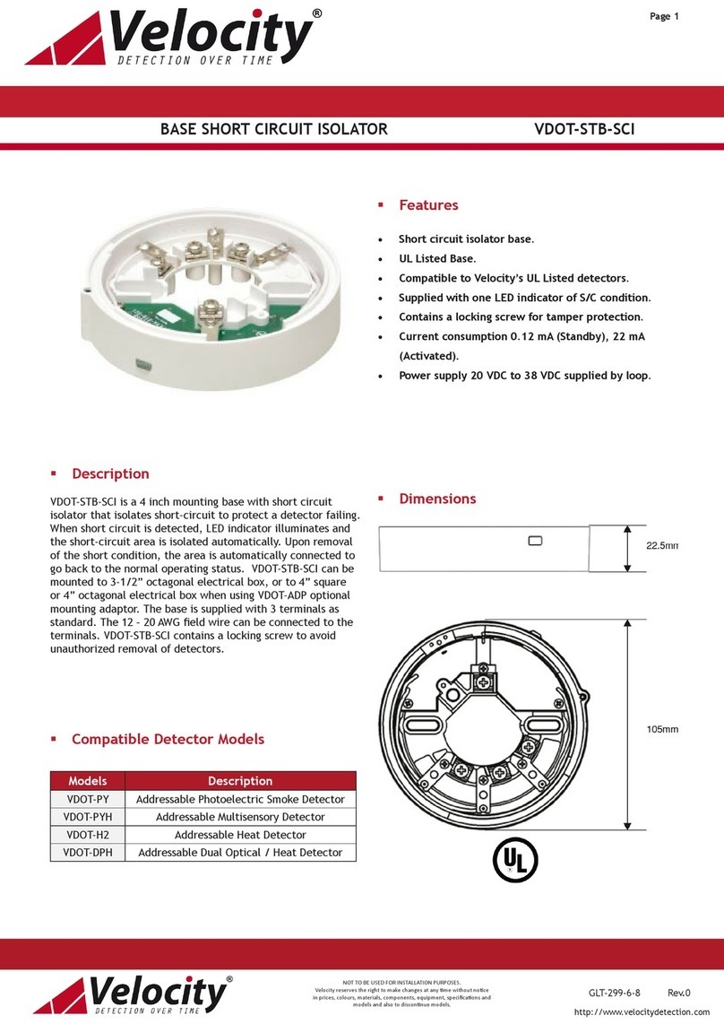 Velocity VDOT-STB-SCI manual