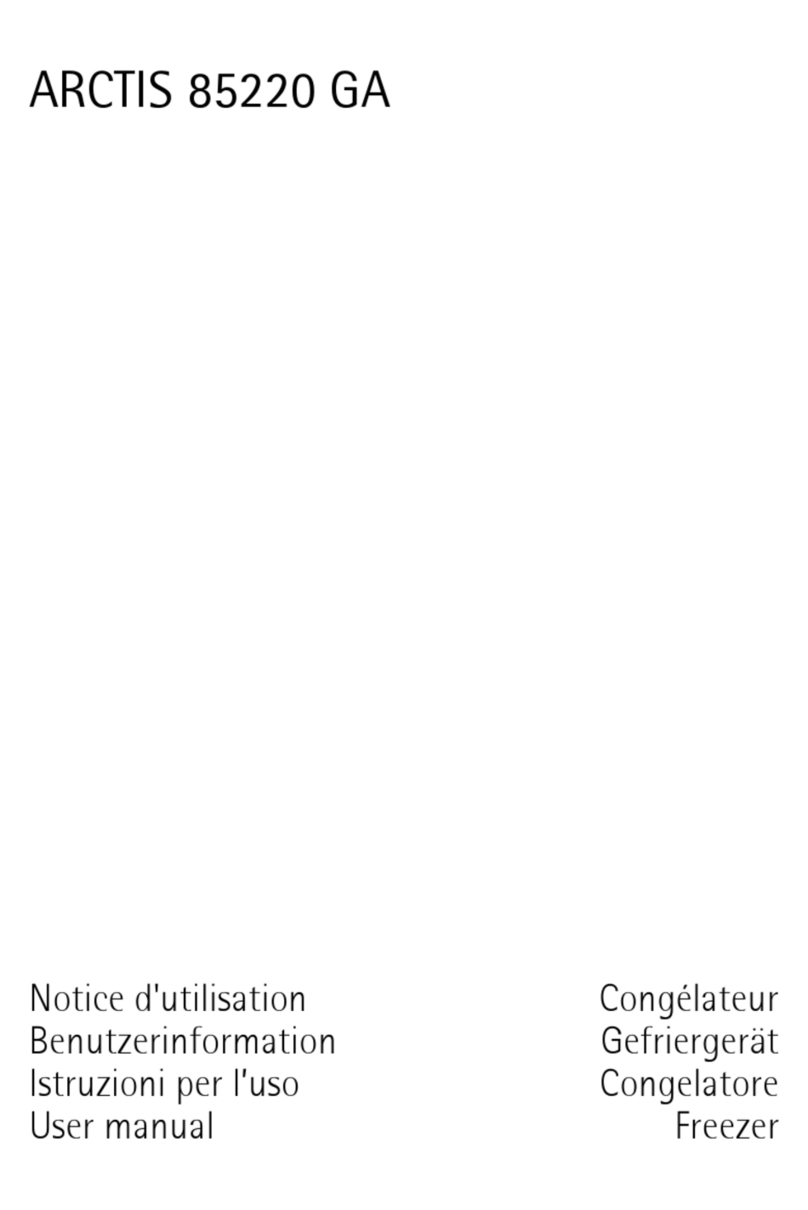 Electrolux ARCTIS 85220 GA user manual