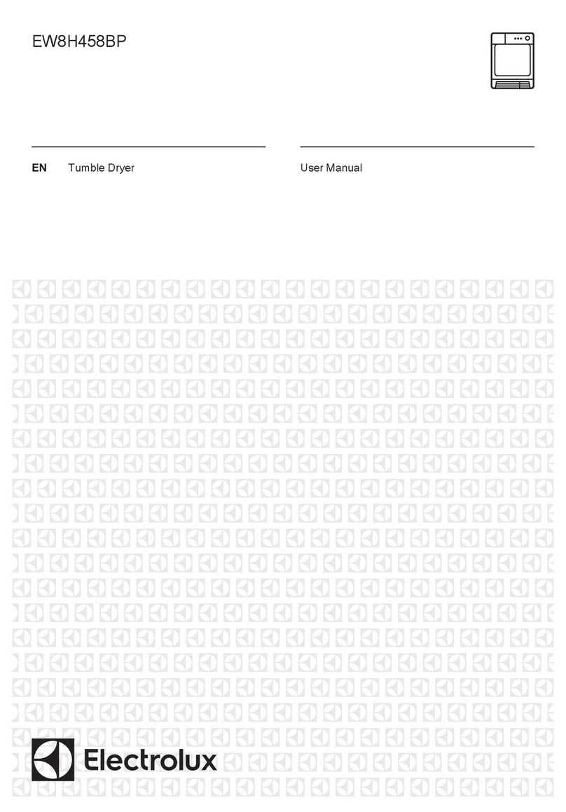 Electrolux EW8H458BP User manual