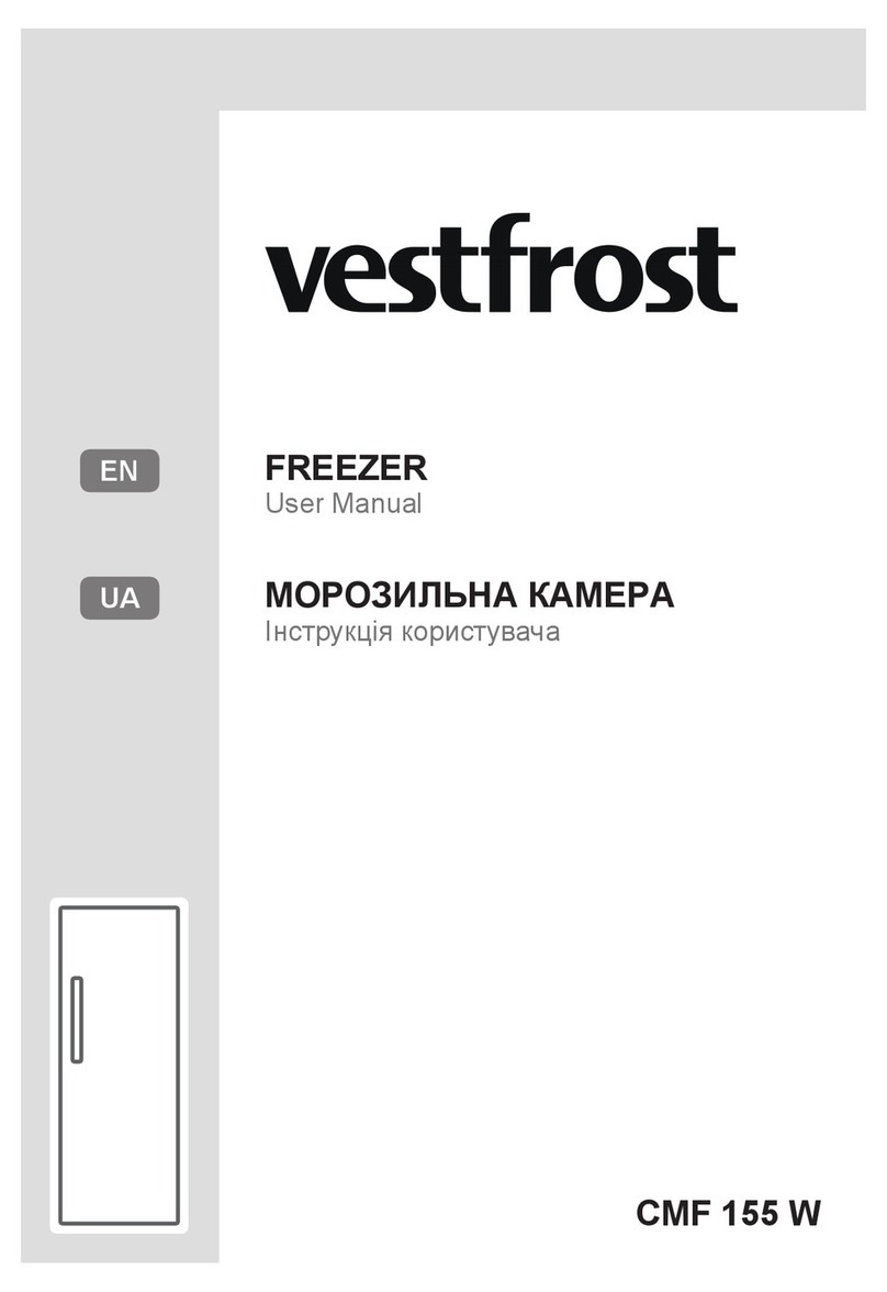 Vestfrost CMF 155 W user manual