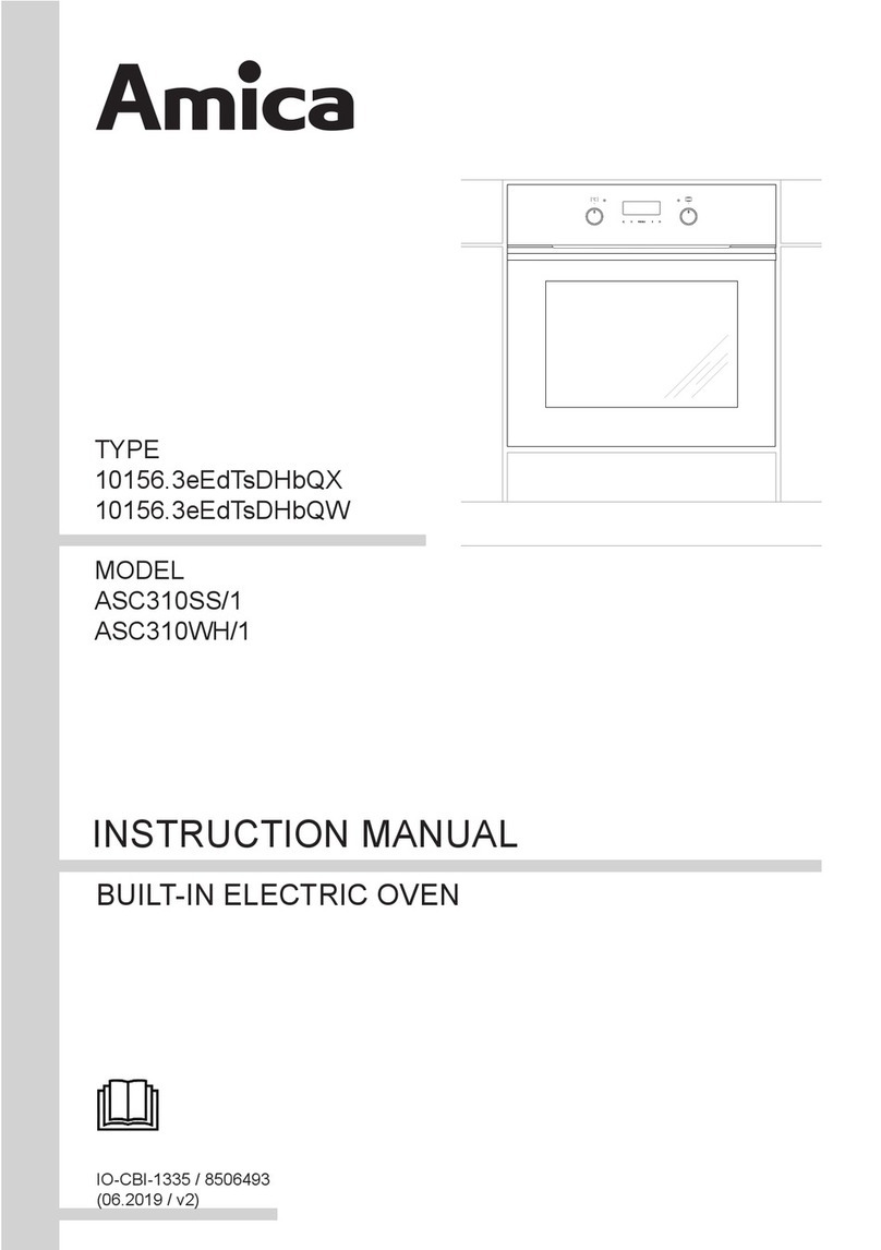 Amica ASC310SS/1 instruction manual