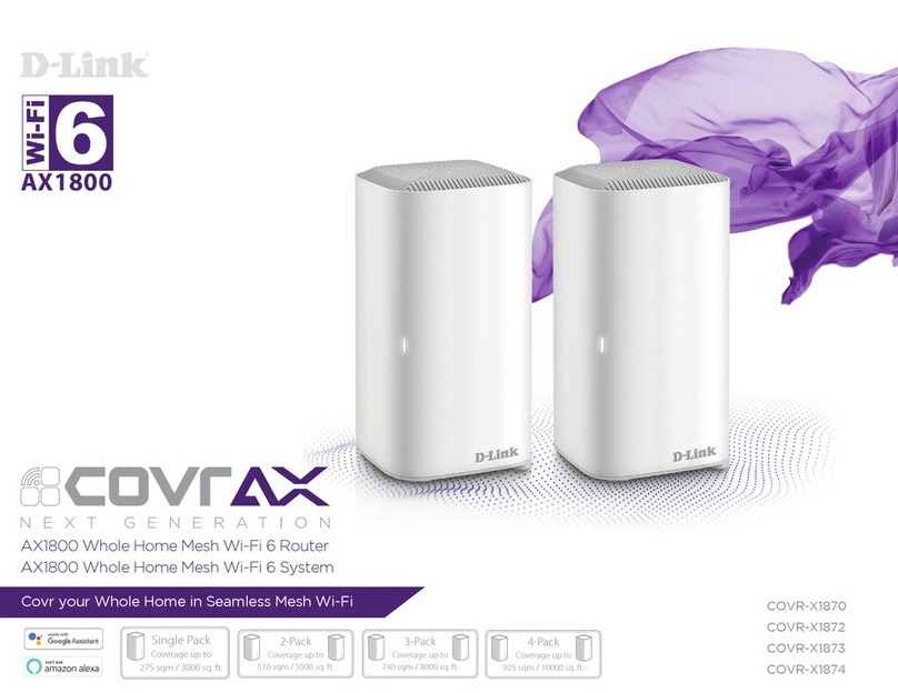 D-Link Covrax COVR-X1870 User manual